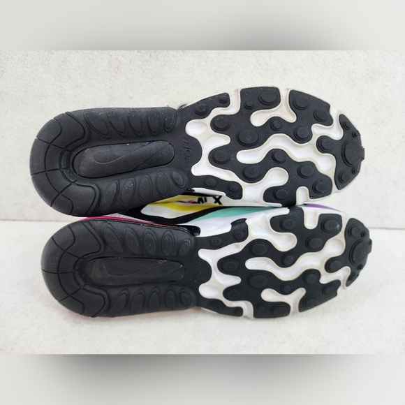 Nike Air Max 270 React Women's Size 9 Multi-colored - Picture 5 of 7